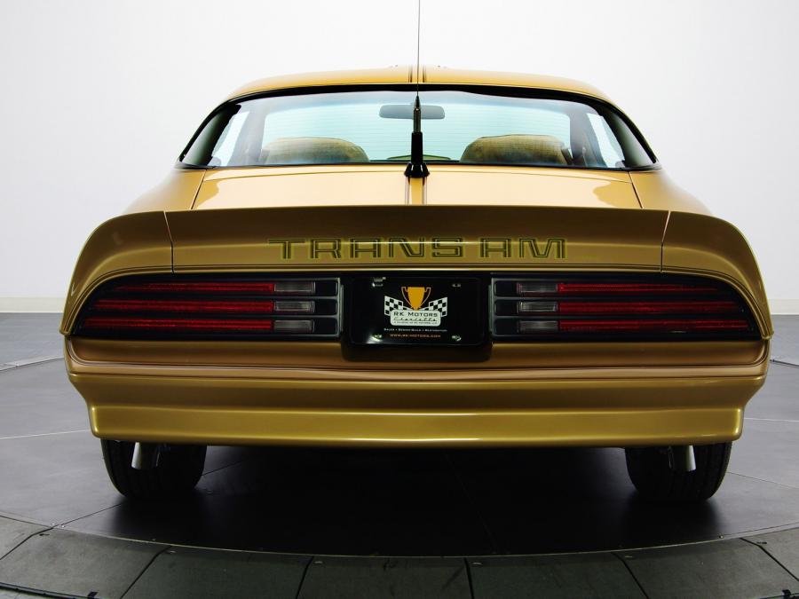  Pontiac Firebird Trans Am Y-88 Gold Special Edition 1978 года  (фото 10 из 10)